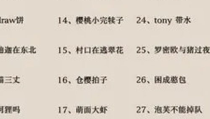 有趣网名,趣味网名大盘点